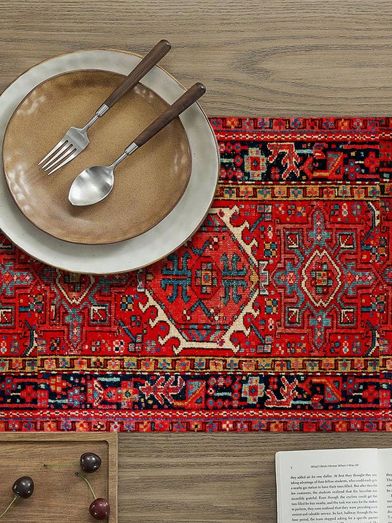 Ramadan Decoration Traditional Pattern Table Runner 90×33 cm – Ramadan Decoration for Homes & Parties - Image 2